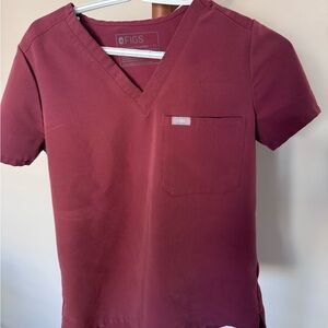 Figs limited edition- deep mauve scrub set